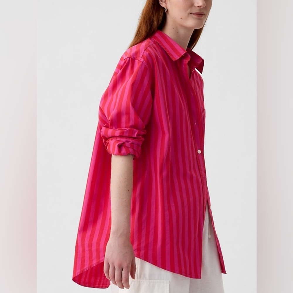 GAP Organic Poplin Big Shirt